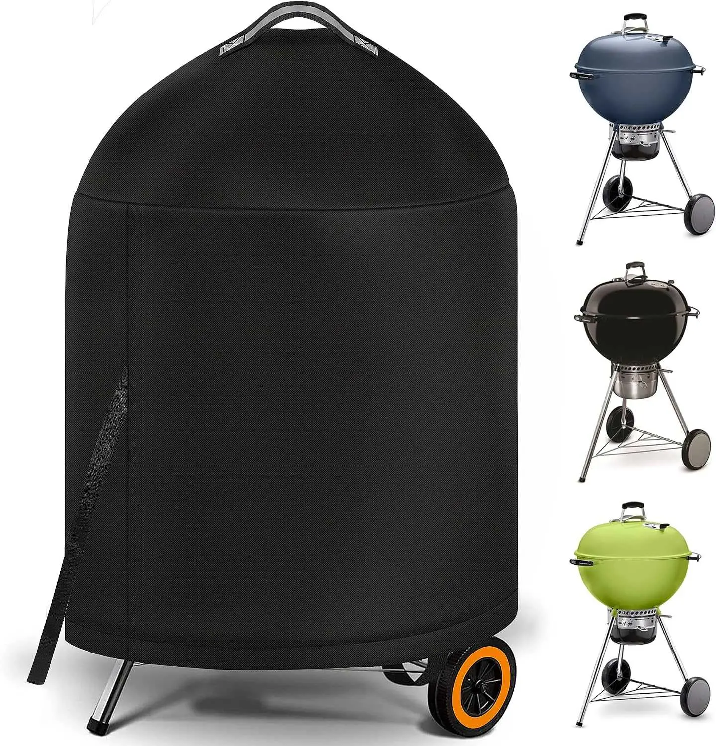 i COVER Grill Cover for Weber 22 Inch Charcoal Kettle- Waterproof BBQ Cover for Weber Char-Broil 22 Inch Charcoal Kettle Grills,Barbecue Cov DL260808A06