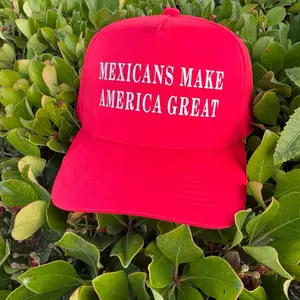 MMAG! Mexican Make America Great Red Hat with Bold Text Design MMAG! Mexican Make America Great Red Hat with Bold Text Design