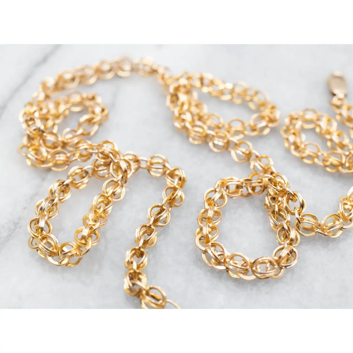Openwork Sphere Chain with Lobster Clasp