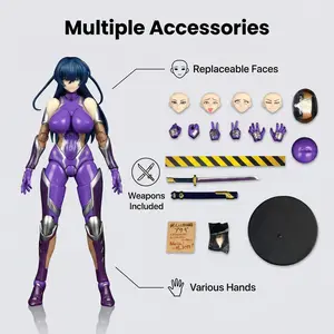 1 Piece Boxed 30cm/11.8inch Mahouka Handmade Model Figure, Jointable Arms & Faces, Collectible Action Figurine, Perfect Gift