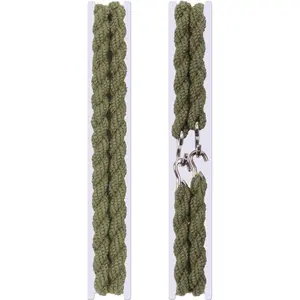 Olive Drab - Elastic Blousing Garter Pair