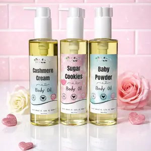 Concentrated body oil + Vitamin E + Long lasting scent ( pick your scent )