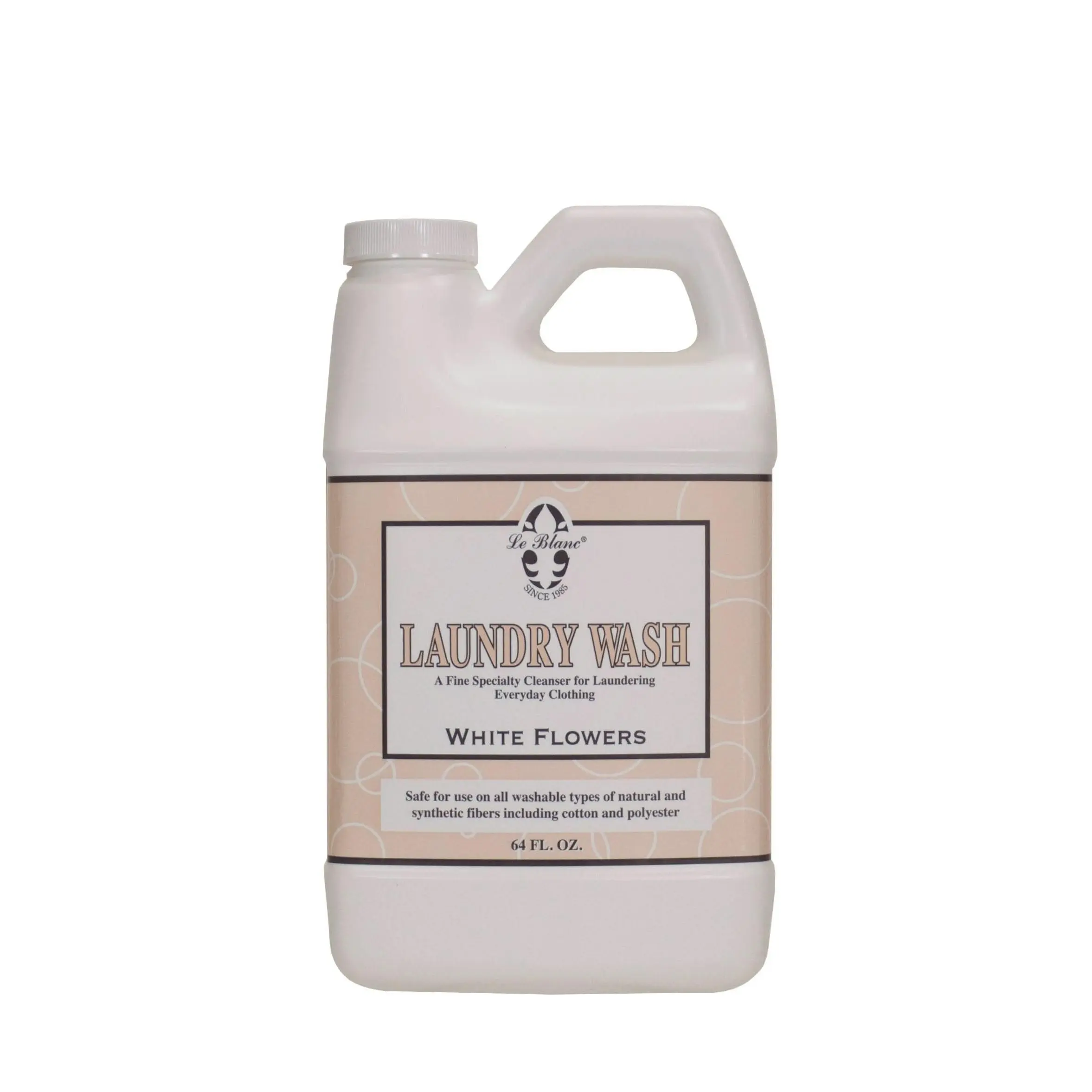 Le Blanc White Flowers Laundry Wash 64 oz