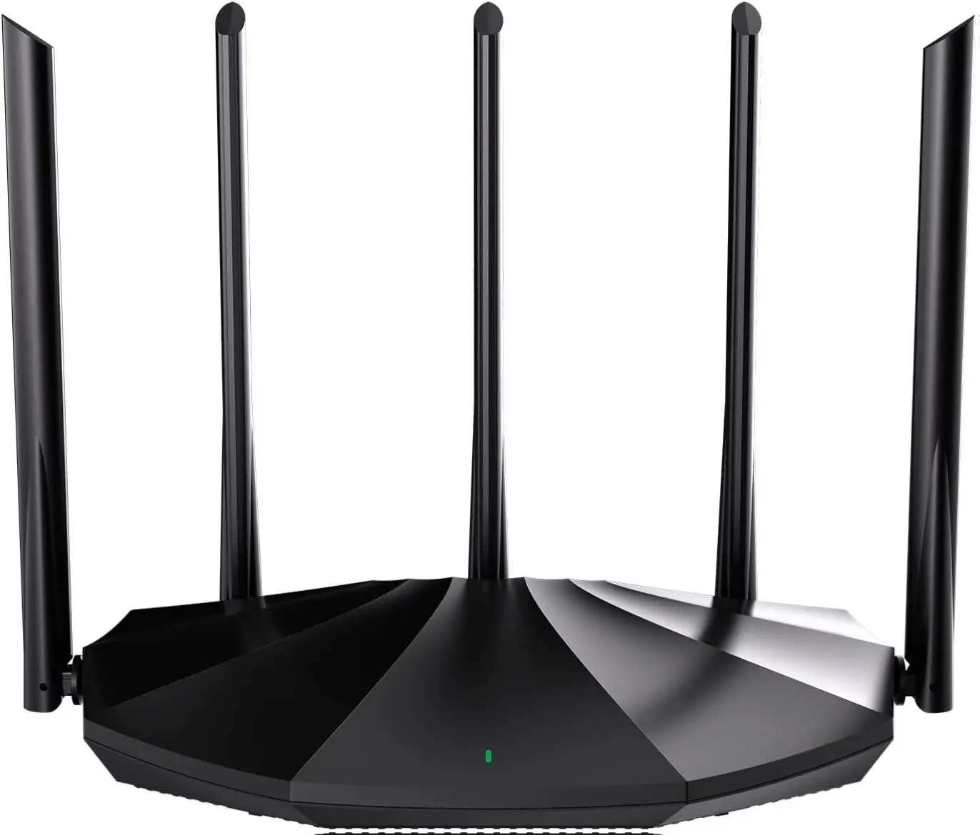 WiFi 6 AX1500 Dual Band Gigabit Router, Long Range with 5 High-Gain Antennas, WPA3, Parental Control