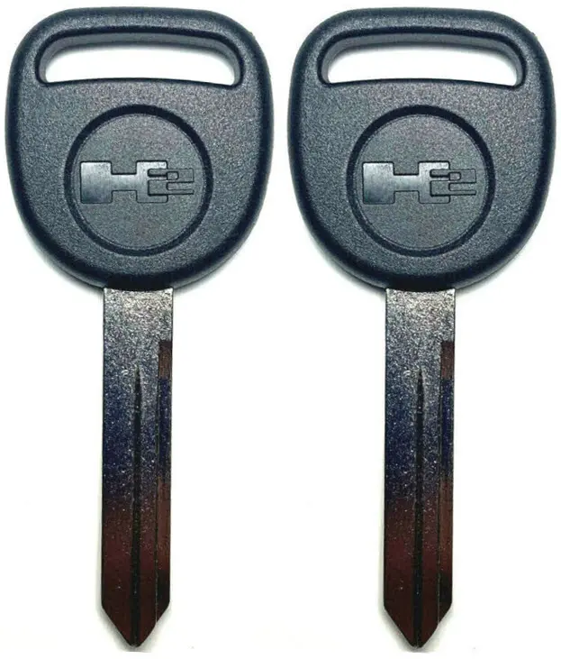 2 Pack - H2 Key Blanks For Hummer H2 2003-2007 691216 15079519