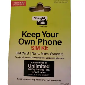 Straight Talk " Bring your own phone" SIM kit Nano, Micro, and Standard
