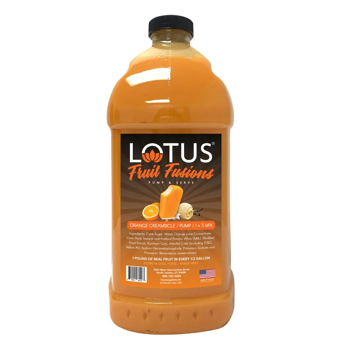 Orange Creamsicle Lotus Fruit Fusion Concentrate