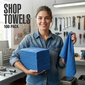 Utopia Towels  Commercial Cotton Towels 100 Pack Ideal for Cleaning and Maintenance