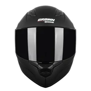 Full Face Motorcycle Helmet - Dual Lens DOT Certified All-Season Helmet