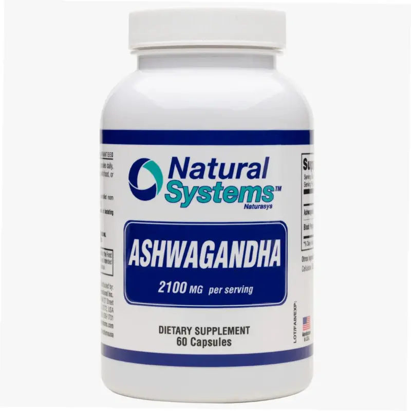 Ashwaghanda 2100 mg per Serving 60 Capsules Dietary Supplement