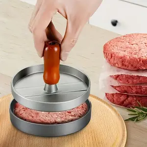 Non-stick Burger Press, 1 Count Effortless PattyMaker for Perfect Meat, Beef, Cheese, Ideal for Grill, Griddle, Barbecue, Cooking, Kitchen Gadgets, Utensils