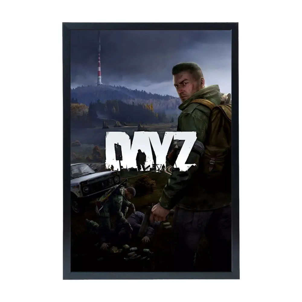 Dayz Video Game Multiplayer Horror Painting Print Wall Art Home Poster