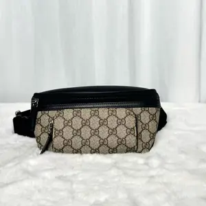 Pre-owned GUCCI GG Supreme Canvas Crossbody Bag|20567563