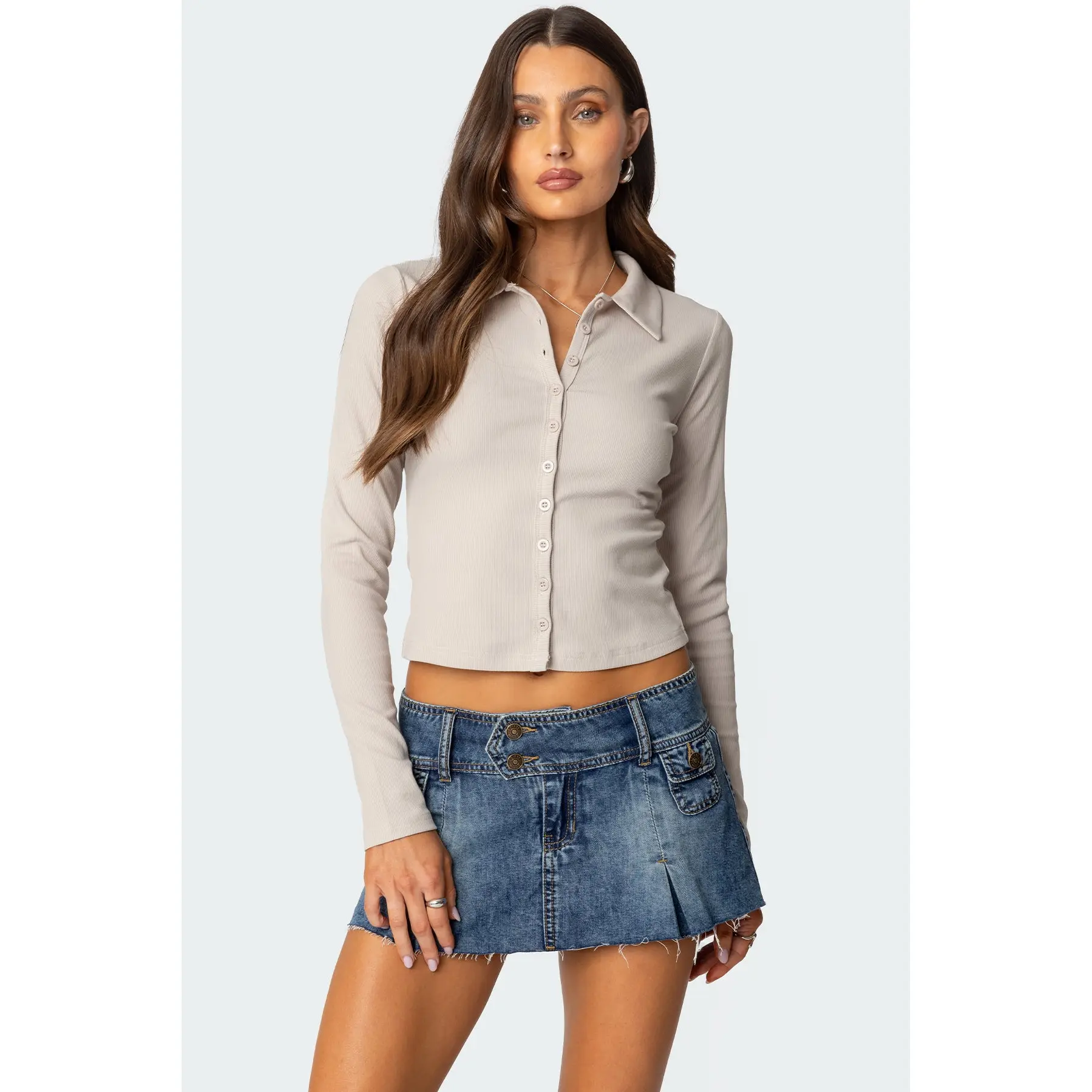 Darin Button Up Top