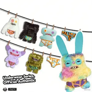 FUGGLER Funny Teeth Plush Underwear Monster Toy