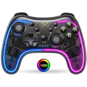 Controller Compatible with  /Lite/OLED,  Pro Controller With  LED,  Remote Supports Multi-Platform&App with Turbo, Wake-up Function