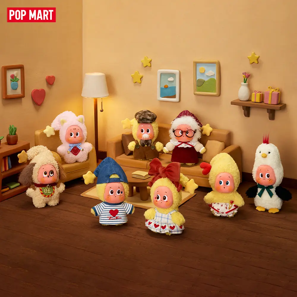 POP MART Twinkle Twinkle Crush On You Series-Plush Pendant Blind Box, Collectible Toys,Surprise Gift