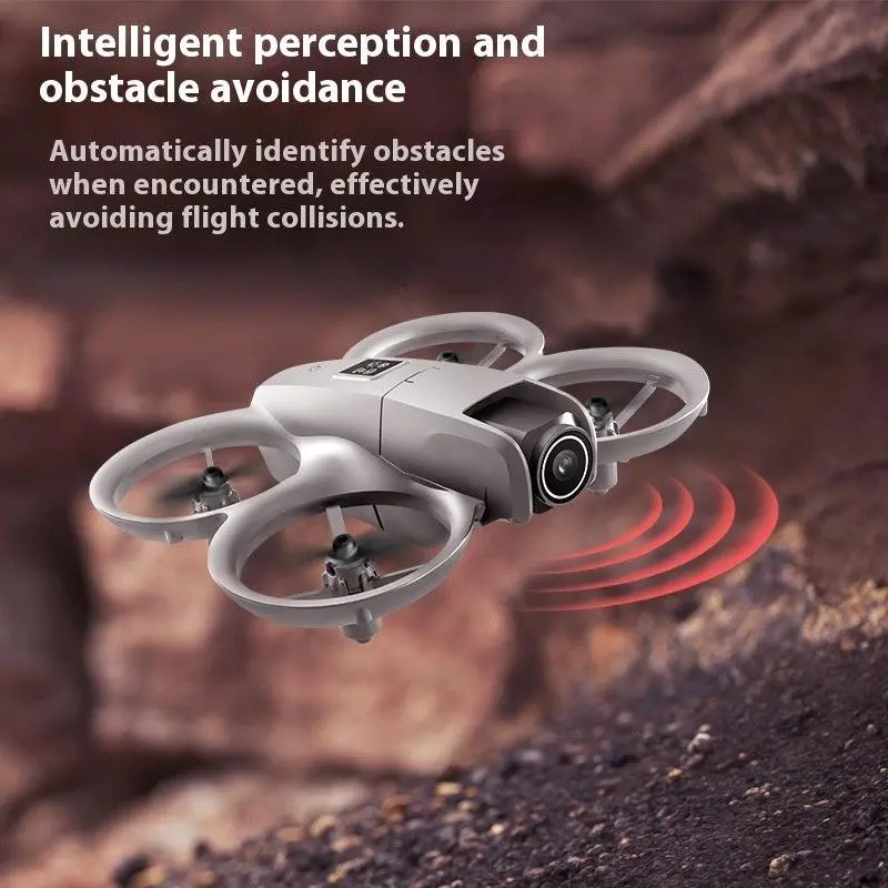GT3 Pro Remote Control Dual Camera UAV Drone Quadcopter - Dual Stabilized Cameras, Built-In Live View Display, Lightweight Design, Orientation Sensor, RC Tech Accessories for Novice Cinematic Aerial Footage