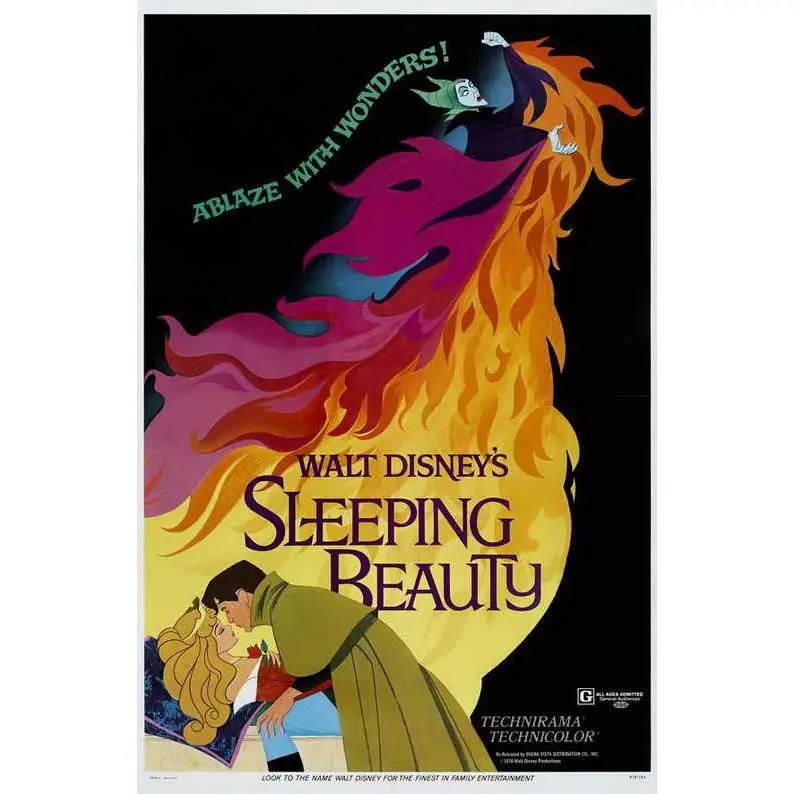 Sleeping Beauty Movie Poster Print (27 x 40)