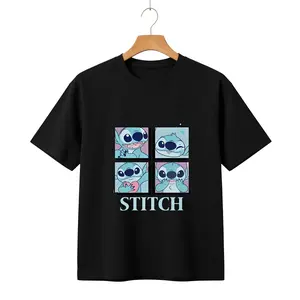 Stitch Short-Sleeve Shirt for Women - Comfortable & Stylish Top for Everyday Wear - Womenswear