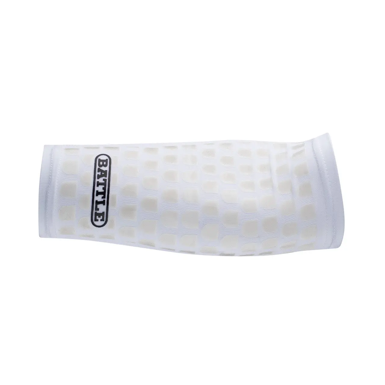 Battle Ultra-Stick Football Forearm Sleeve - Protective Sports Arm Sleeve, Football Accessories - Forearm Snug, Sticky Interior for Ball Security & Turf Protection, Washable Compression for NFL Players, Protective Sleeve, Unisex Wear