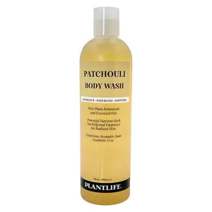 Plantlife Patchouli Body Wash – Daily Herbal Body Cleanser