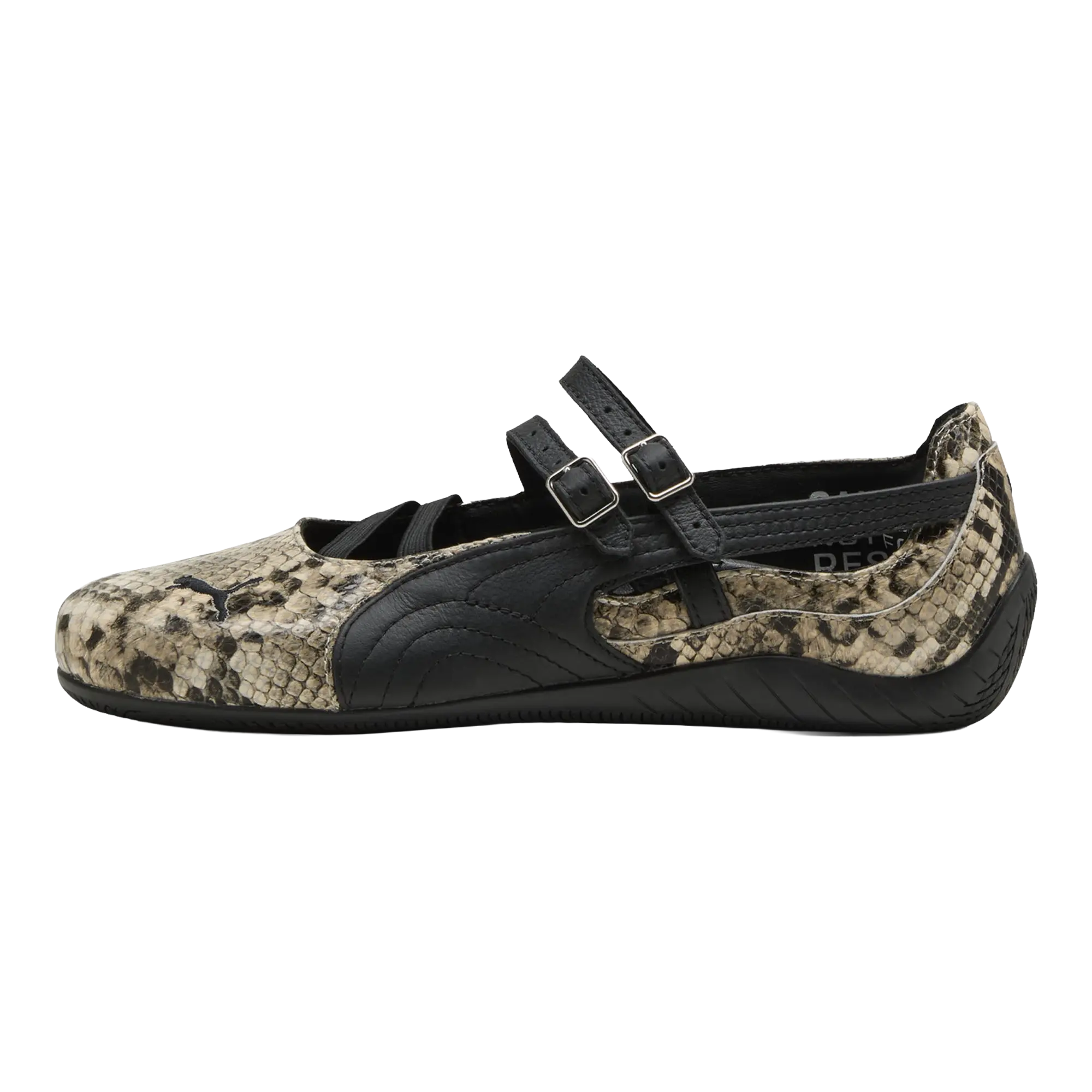Speedcat Ballet WMNS "Snakeskin Black Vapor Grey" 405326 01