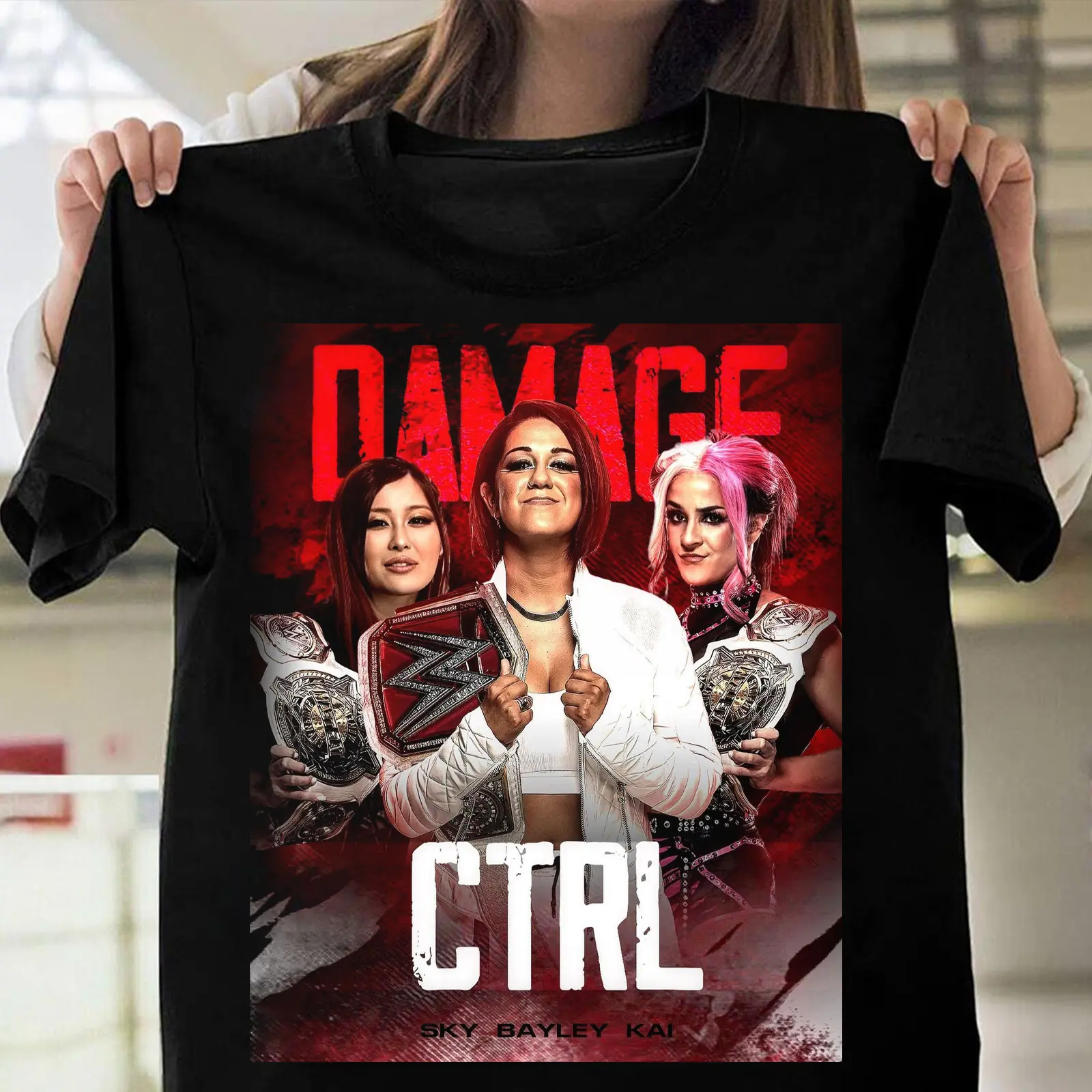 Damage Ctrl Graphic Tee – Wrestling Faction Fan Casual Wear Shirt