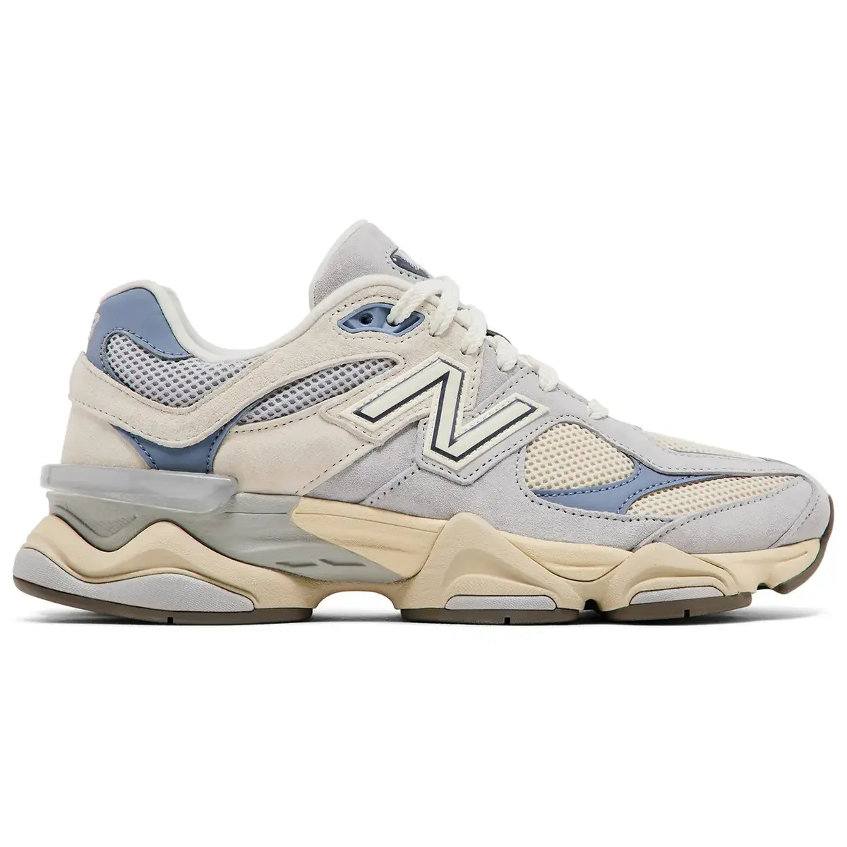 New Balance 9060 Pearl Grey Linen Men's Fashion Shoes New