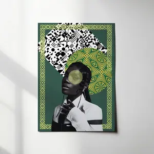 Black Illustration, Black Art, Black Woman Art/ Doechii Art Print / Black Art Print, Doechii Poster- African Wall Art, Afro Decor, Room Decor, Unframed – 5 Sizes (8x12–27x40 inch)