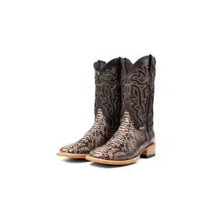 Bruce Python Square Toe Cowboy Boot