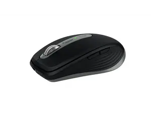 Logitech MX Anywhere 3S for Mac, Compact Wireless Bluetooth Mouse, 8K DPI Any-Surface Tracking, Quiet Clicks, USB C, Wireless Mouse for MacBook Pro, MacBook Air, iMac, iPad - Space Grey