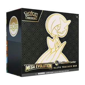 ASK FOR PICS! SEAL MIGHT NOT BE PERFECT!Pokémon Center Mega Gardivior Elite Trainer Box Mega Evolution Trading Card Game Center ETB