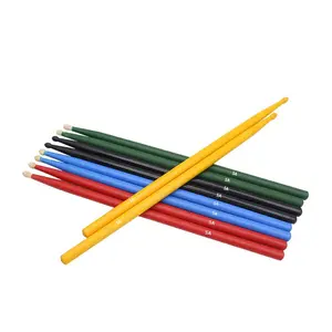 5A Maple Wood Drum Stick, 1 Pair Jazz Drumsticks, Drum Hammer, Music Accessories for Teenager & Adults Beginners