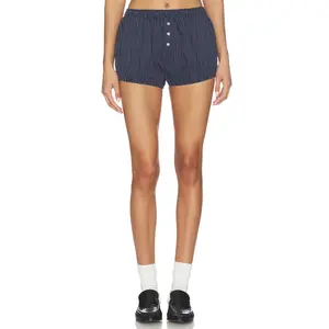 NIA x REVOLVE Jules Bloomer Short in Navy