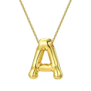Female Balloon Bubble Chain Link Fashion Necklace - About 16", Colorful Balloons, Elegant Design, Durable, Lightweight, Playful Charm, Casual Daily Wear, Note: Choking Hazard Small Parts