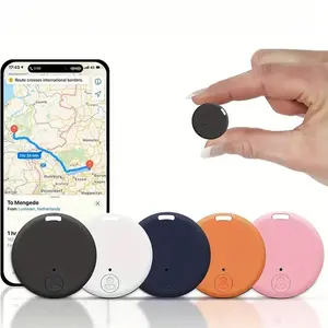 Mini GPS Tracker Item Finder, Anti Lost Wireless, Smart Pet Anti-Loss Alarm, Wireless Bag Key Locator, Selfie Shutter Control, Suitable for Wallet Backpack Keys Car, Smart Tag