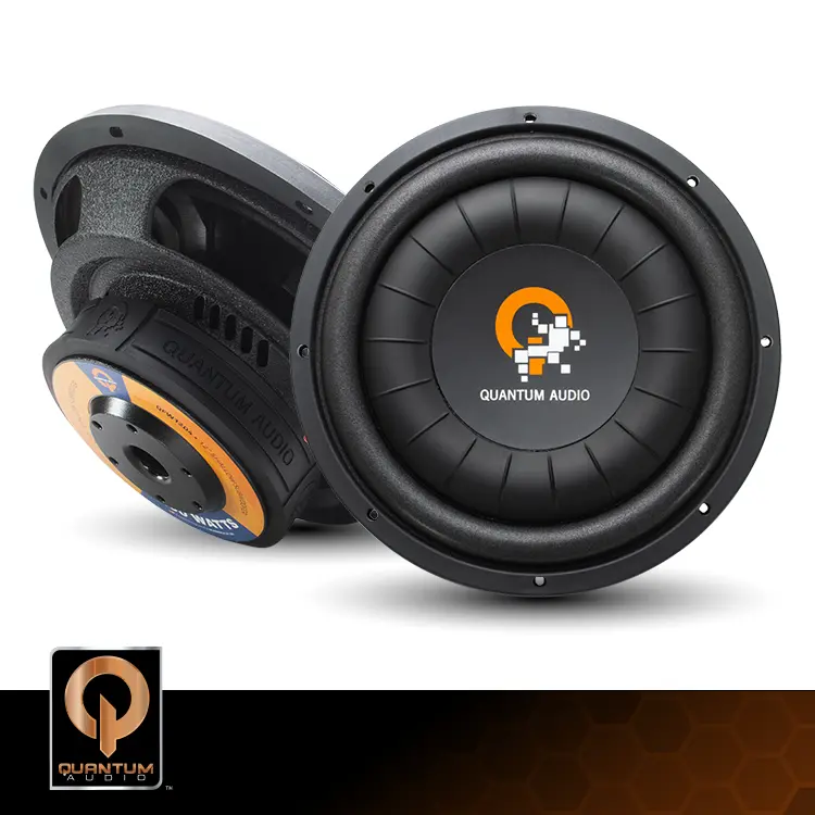 QFW12D4 : 12" Dual 4-Ohm Subwoofer