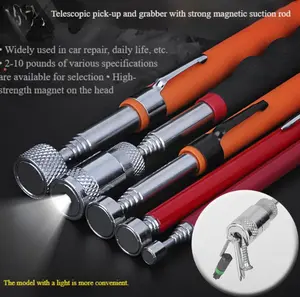Strong magnetic pickup telescopic rod, pen-shaped tool, adjustable magnet rod, magnetic rod, magnetic repair tool