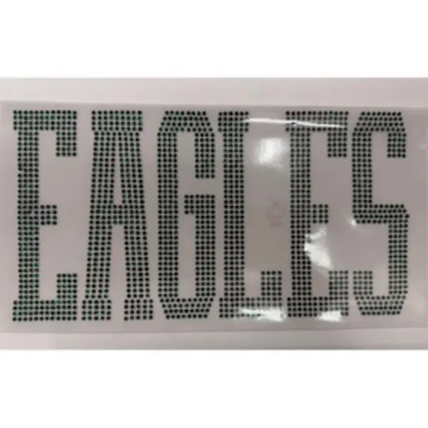 Large Eagles Rhinestone Transfer