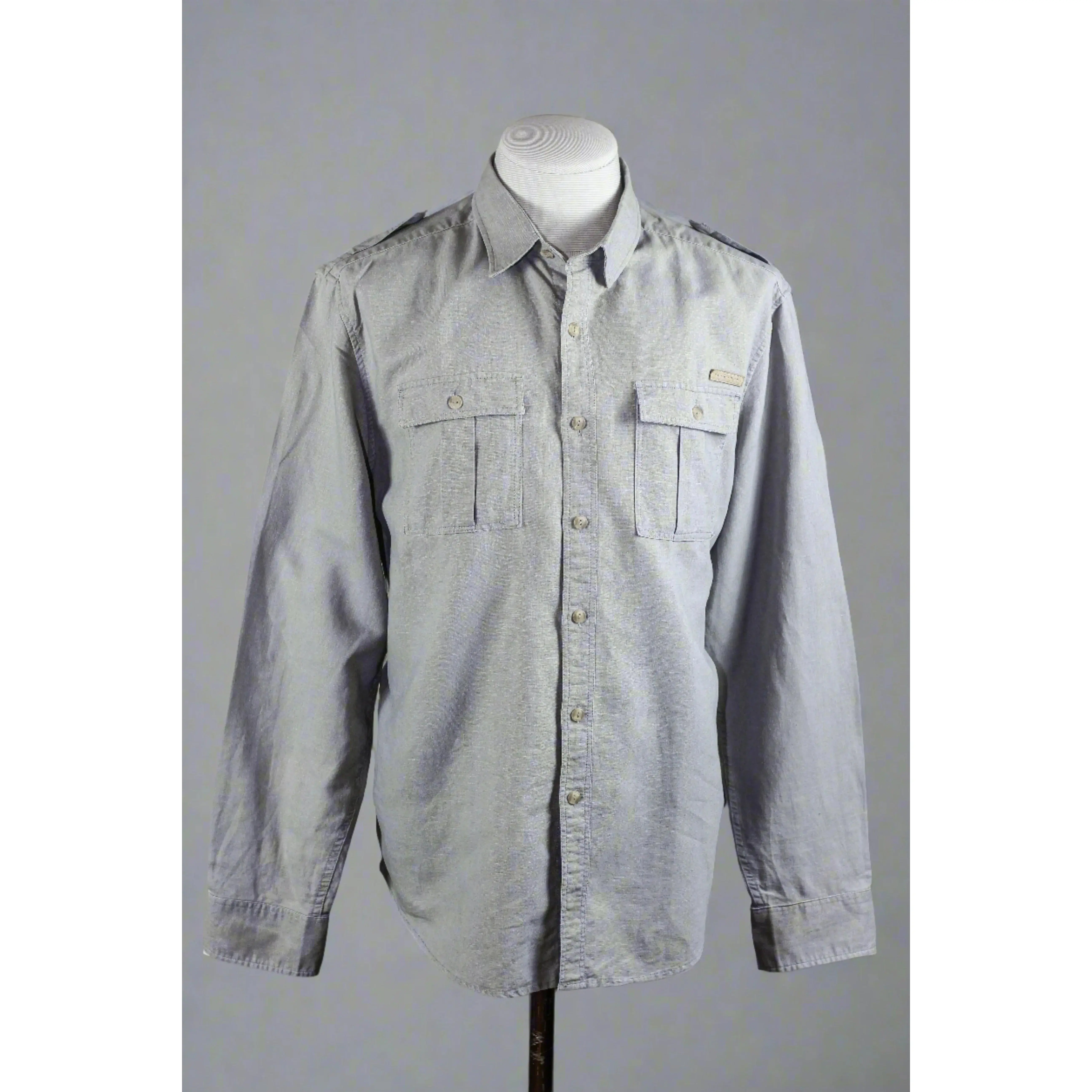 Sean John Men's Long Sleeve Tailored Fit Shirt