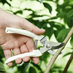 Garden Pruning Shear, Sharp Blades Pruning Tool for Cutting Flowers, Trimming Plants, Bonsai & Fruits Picking, Home Gardening Tools, Pruning Tools, Heavy Duty, Handle, Garden Anvil Trimmer