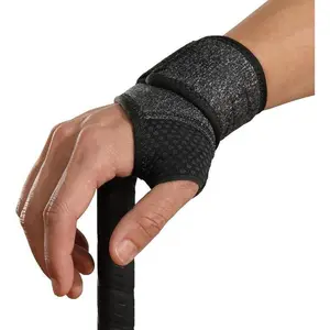 Wrist Support Strap with Soft Thumb Opening - Unisex Compression Wristband for Sports, Fitness Workout, Typing, Heavylifting, Adjustable Elastic Fit, Breathable Stretchy Fabric