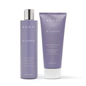Thick & Full Haircare Duo. MONAT IR Clinical Thickening Shampoo & Conditioner - Fuller, Thicker-Looking Hair.