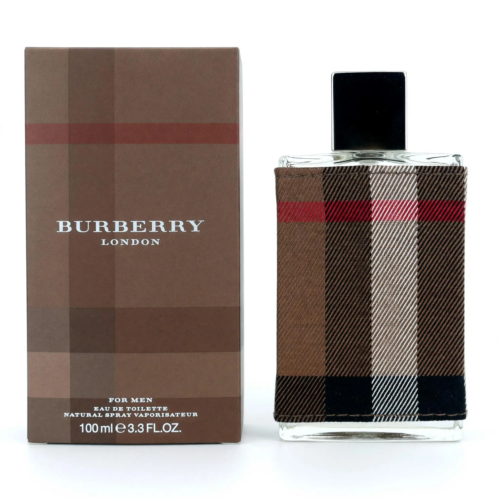 BURBERRY London Cologne for Men, Iconic Men's Fragrance in an Eau de Toilette Spray, 3.3 oz / 100 ml