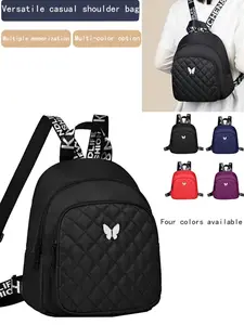 Women's Small Fashionable Classic Versatile Backpack, Lightweight Ultra-Light Daily Commute Bag, Casual Shopping Travel Shoulder Bag