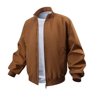 Men's Spring and Autumn Windproof Stand Collar Jacket Couple Top American Style