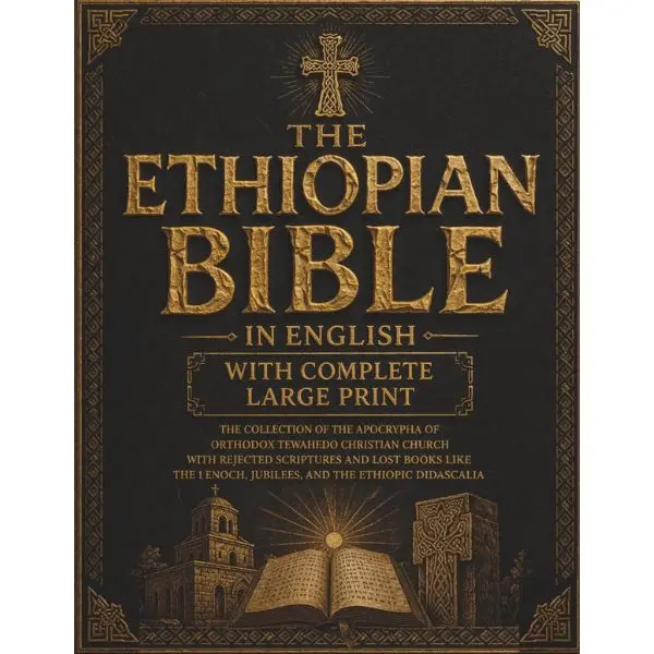 The Ethiopian Bible in English Complete Apocrypha & Lost Books Large Print Edition Includes Enoch Jubilees & Ethiopic Didascalia Orthodox Tewahedo Scriptures Easy to Read New Release Paperback