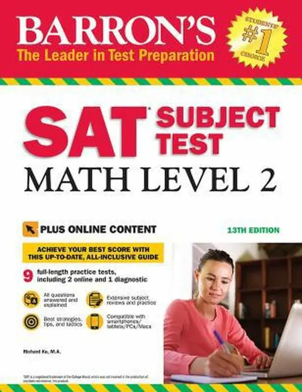 USED-SAT Subject Test: Math Level 2 with Online Tests by Ku, Richard (Paperback)