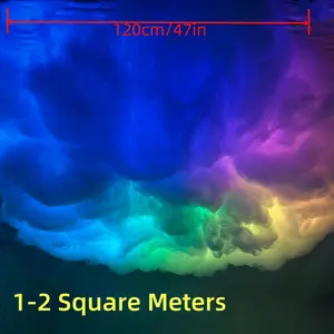 New DIY 3D LED Thunder Cloud Light APP Control Sound And Remote Control Halloween Gift-658